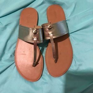 Forever 21 gold sandals.